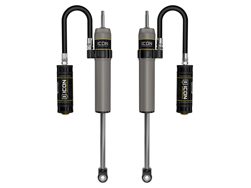 ICON 57841P 2.5 VS Remote Reservoir Rear Shocks for 2022-2023 Toyota Tundra with 3-3.5 in. Lift