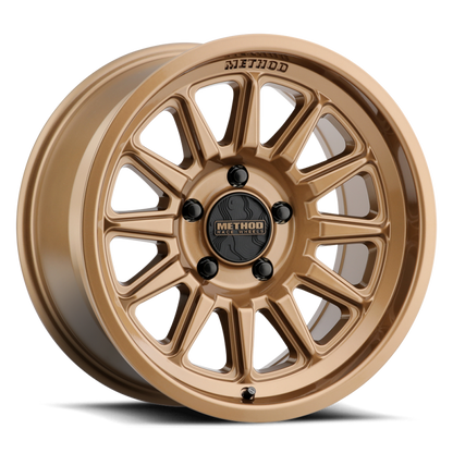 Method Wheels MR323 17x8.5 Cast Wheel, 6x5.5 Bolt Pattern, +25 Offset, Gloss Bronze
