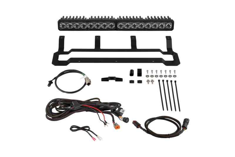 Diode Dynamics SS20 Pro White Driving LED Light Bar Kit DD8738 for 2025-2026 Toyota 4Runner TRD Pro Grille