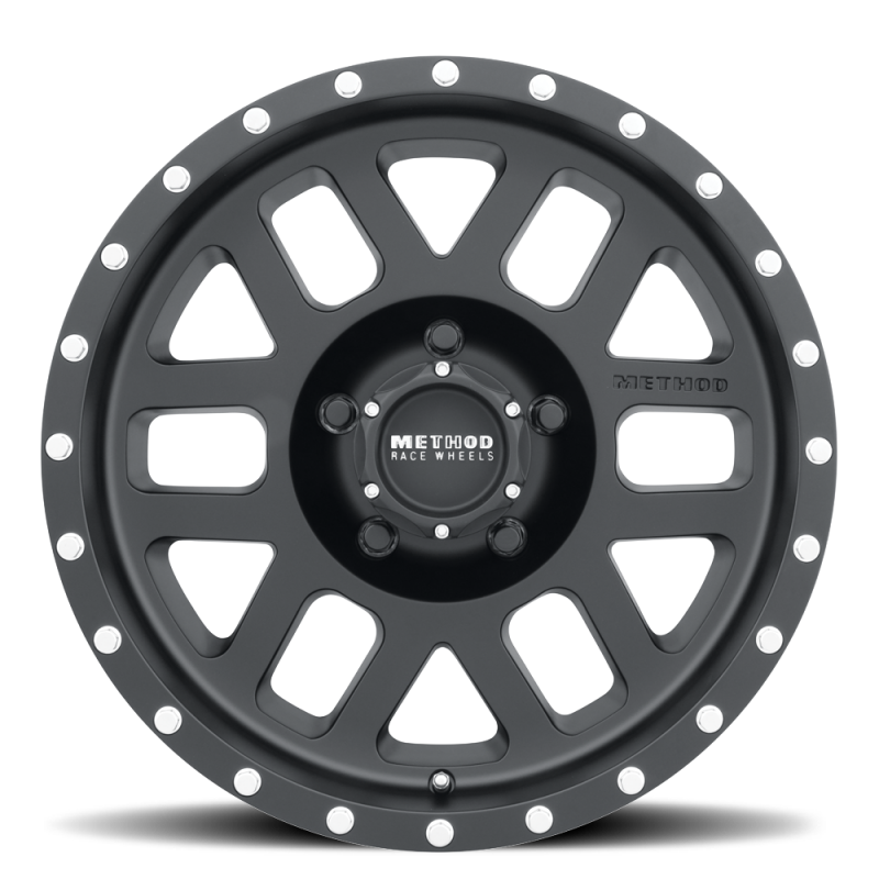 Method Wheels MR306 Mesh 17x8.5-Inch 0mm Offset 5x4.5 Bolt Pattern Matte Black Wheel