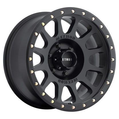 Method Wheels MR305 NV 18x9 0mm Offset 6x5.5 Matte Black Wheel