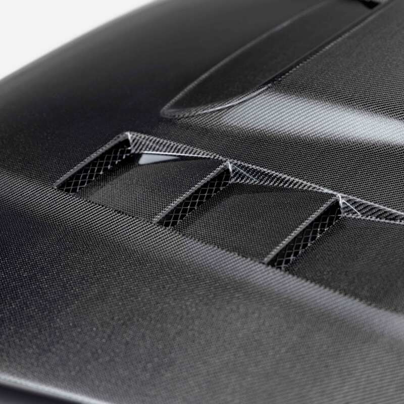 Seibon HD05TYTA-TS TS-Style Carbon Fiber Hood for 2005–2011 Toyota Tacoma