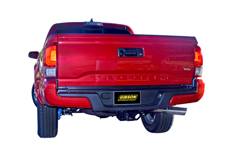 Gibson 618819 Cat-Back Single Exhaust System for 2016-2018 Toyota Tacoma 3.5L, Stainless Steel