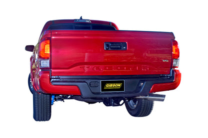 Gibson 618819 Cat-Back Single Exhaust System for 2016-2018 Toyota Tacoma 3.5L, Stainless Steel