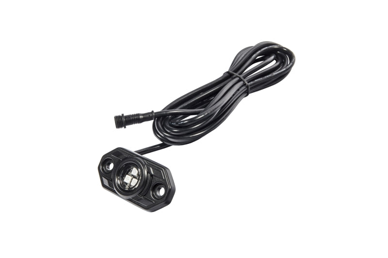KC HiLiTES C-Series RGB LED Rock Light Kit with Wiring, 6-Piece - Part 339
