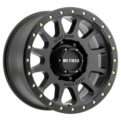 Method Wheels MR305 HD 17x8.5 Matte Black Wheel, 0mm Offset, 8x180 Bolt Pattern