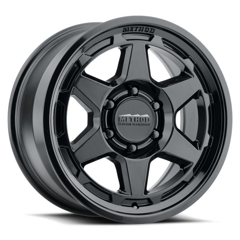 Method Wheels MR708 Bead Grip 18x9 +40mm Offset Wheel, 6x5.5 Bolt Pattern, Gloss Black