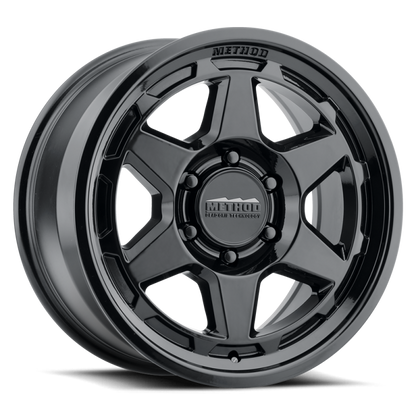 Method Wheels MR708 Bead Grip 18x9 +40mm Offset Wheel, 6x5.5 Bolt Pattern, Gloss Black
