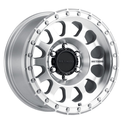 Method Wheels MR315 17-Inch Polished Cast Wheel, 8.5-Inch Width, 0mm Offset, 6x5.5 Bolt Pattern