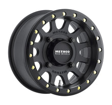 Method Wheels MR401 Beadlock UTV Wheel, 15x7, 4x156, +13mm Offset, 132mm Hub Bore, Matte Black