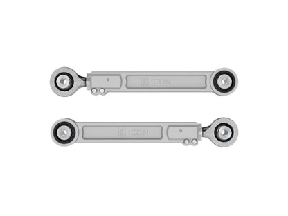 ICON 54102 Billet Rear Upper Link Kit for Toyota Tundra, Sequoia, Tacoma, Land Cruiser, 4Runner and Lexus GX550