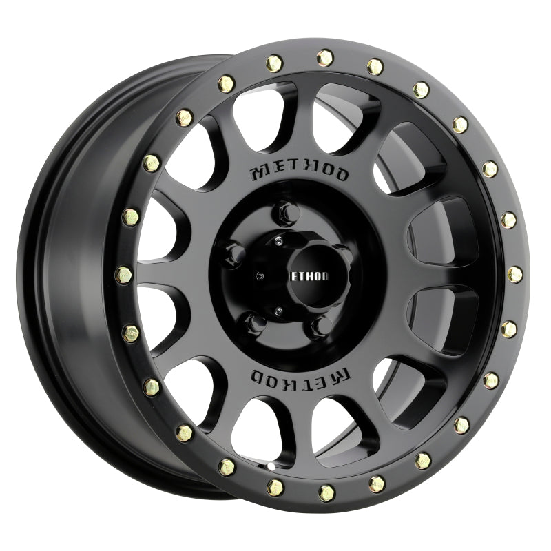 Method Wheels MR305 NV 17x8.5-Inch 0mm Offset 5x5 Matte Black Wheel