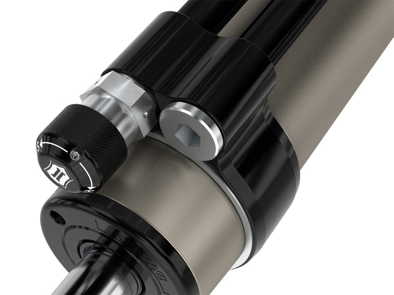 ICON 59905P Omega Series Bypass Rear Shocks for 2005-2017 Toyota Tacoma, 0-1.5-Inch Lift, Pair