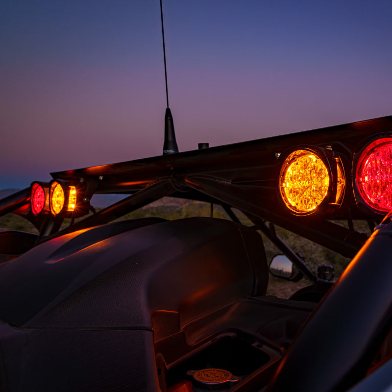 Nacho Offroad Technology Quatro Chase Amber/Red Light Set PM455RA