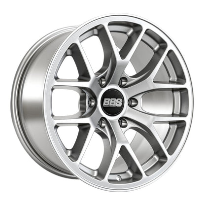 BBS TS-P 18x9-Inch Satin Silver Cast Wheel, 6x139.7 Bolt Pattern, +12 Offset
