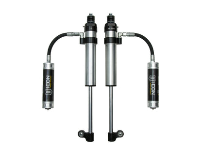 ICON 57826P 2.5 Aluminum Series RXT Rear Shocks with Remote Reservoir for Toyota Tacoma