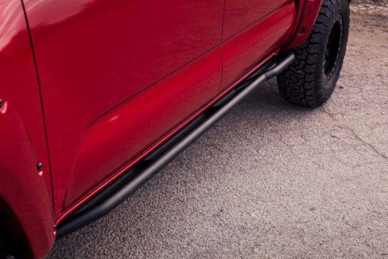 Body Armor 4x4 TC-4125 Revo Rock Sliders for 2005-2023 Toyota Tacoma Double Cab Short Bed