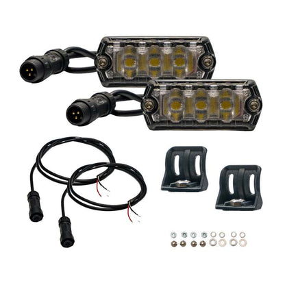 Nacho Offroad Technology NANO NAN116 6-Pack Scene Lights with White Projection and Amber Backlight
