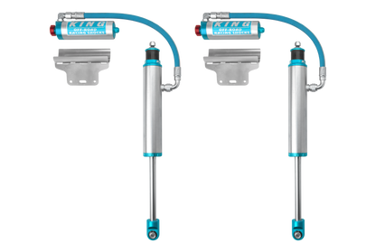 King Shocks 25001-121A Rear 2.5-Inch Remote Reservoir Shocks with Adjusters for 2005+ Toyota Tacoma 6-Lug, Pair