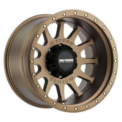 Method Wheels MR605 NV 20x10 Bronze Wheel, -24mm Offset, 8x6.5 Bolt Pattern