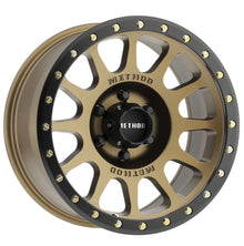Method Wheels MR305 NV 18x9 0mm Offset 6x5.5 Bronze/Black Street-Loc Wheel