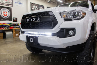 Diode Dynamics DD6070 SS30 Stealth LED Light Bar Kit for 2016-2023 Toyota Tacoma, White Driving