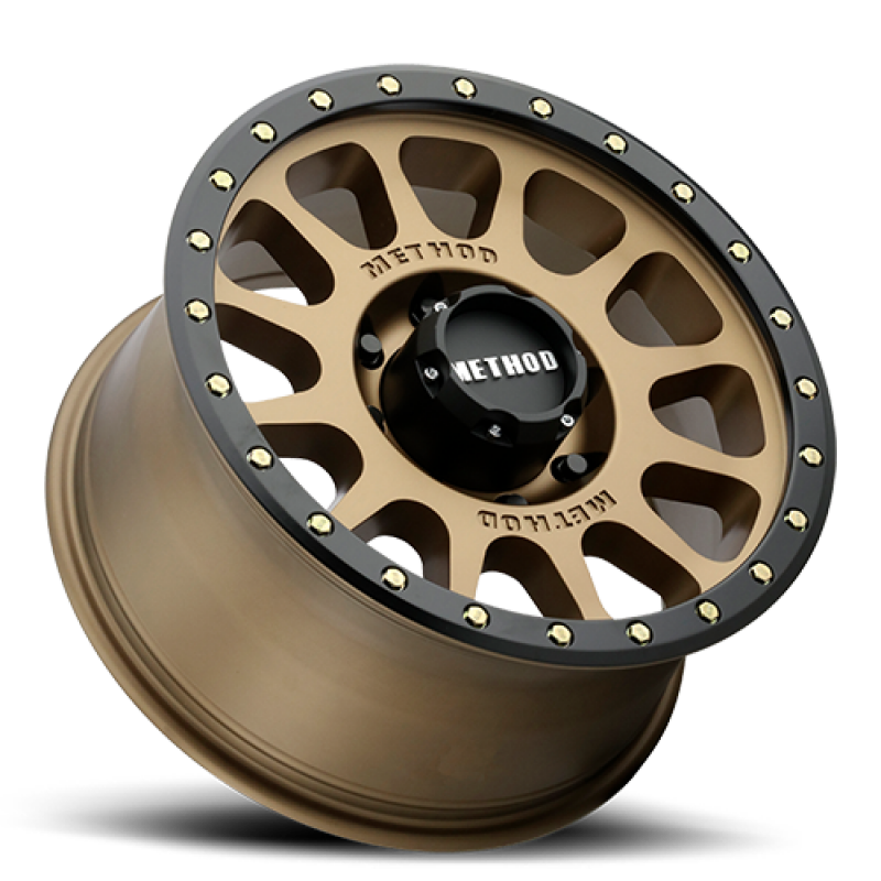 Method Wheels MR305 NV 17x8.5-Inch Bronze Matte Black Wheel, +25 Offset, 6x120 Bolt Pattern