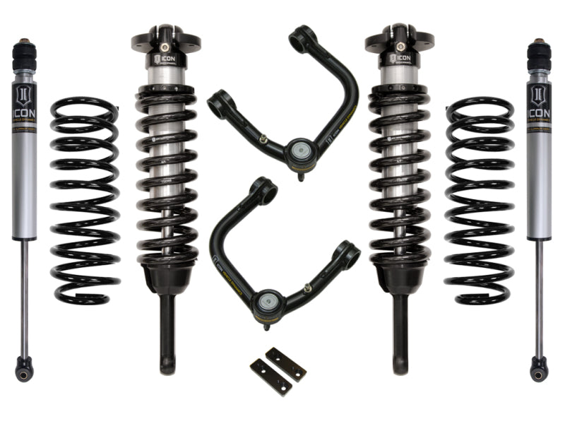 ICON K53062T Stage 2 Suspension System with Tubular Upper Control Arms for 2010-2024 Toyota 4Runner and 2010-2014 Toyota FJ Cruiser