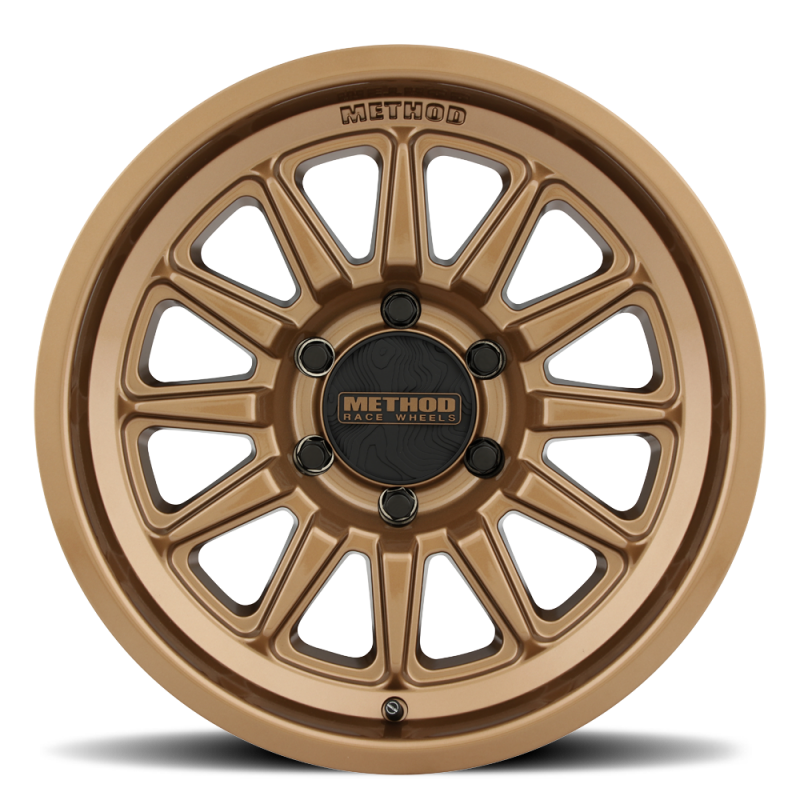 Method Wheels MR323 17x8.5 Cast Wheel, 6x5.5 Bolt Pattern, +25 Offset, Gloss Bronze