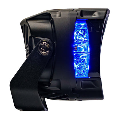 Nacho Offroad Technology Quatro Chase Light Set PM455AB Amber/Blue Pair