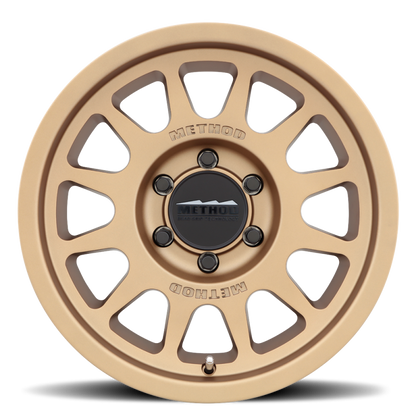 Method Wheels MR703 Bead Grip HD 18x9 Bronze Wheel, +40mm Offset, 6x5.5 Bolt Pattern