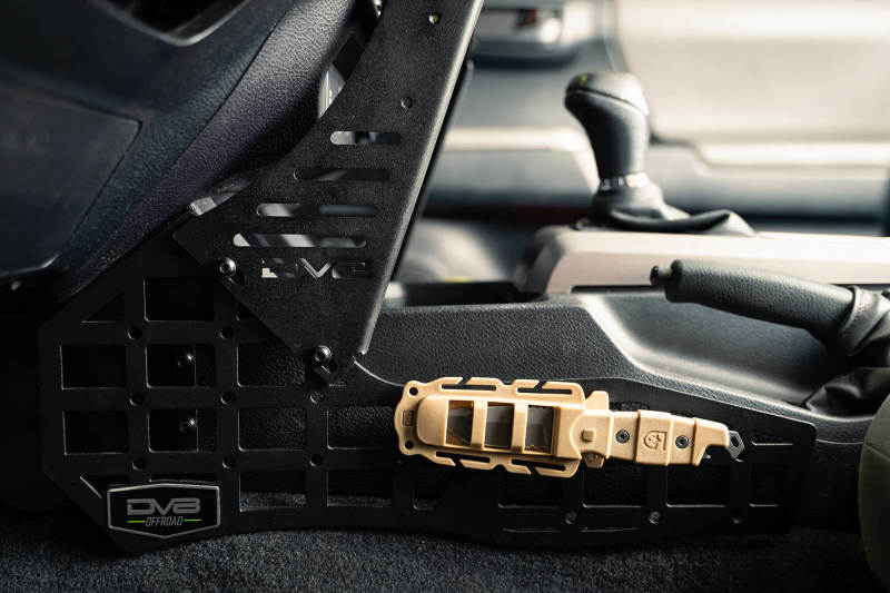DV8 Offroad CCT1-01 Center Console Molle Panels and Device Mount for 2016-2023 Toyota Tacoma