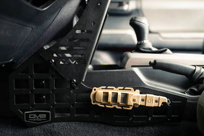 DV8 Offroad CCT1-01 Center Console Molle Panels and Device Mount for 2016-2023 Toyota Tacoma