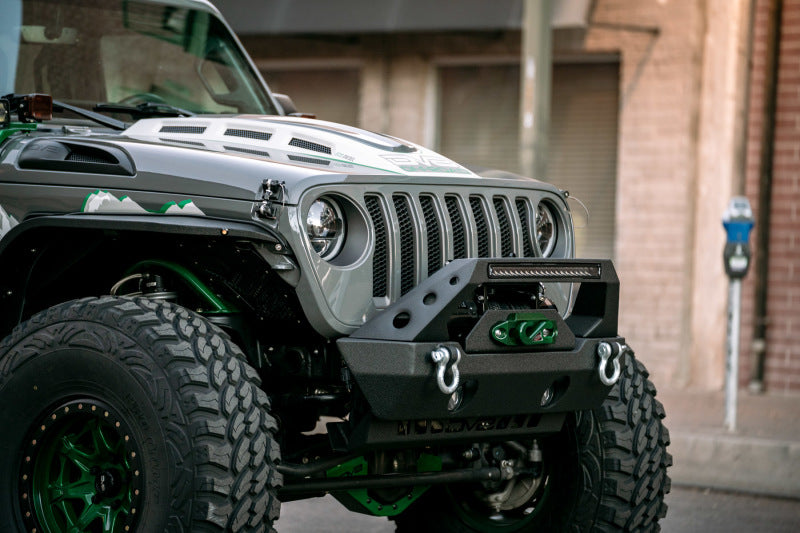 DV8 Offroad HDMBJL-01 Heat Dispersion Hood for 2018-2025 Jeep Wrangler JL and Gladiator JT