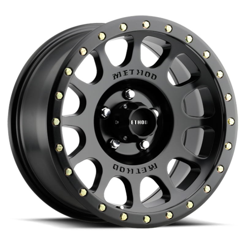Method Wheels MR305 NV 17x8.5-Inch Matte Black Wheel, +25mm Offset, 5x5 Bolt Pattern