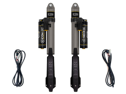 ICON 27727EP 2.5 Aluminum Series Rear Shocks with CDEV for 2020+ Jeep Gladiator JT with 1.5-Inch Lift
