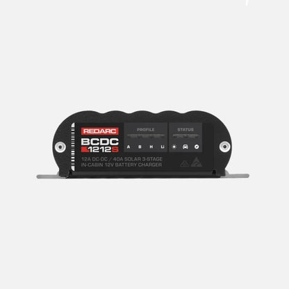 REDARC DC/DC Vehicle to Trailer Battery Charger w/MPPT 40A Solar Control - 12A