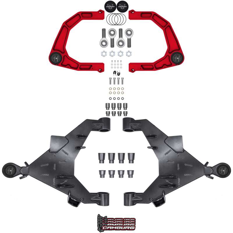 Camburg CAM-310217-KX-RED Toyota Tundra 3.4L KINETIK X-Joint XL Trail Series Long Travel Kit