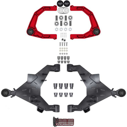 Camburg CAM-310217-KX-RED Toyota Tundra 3.4L KINETIK X-Joint XL Trail Series Long Travel Kit