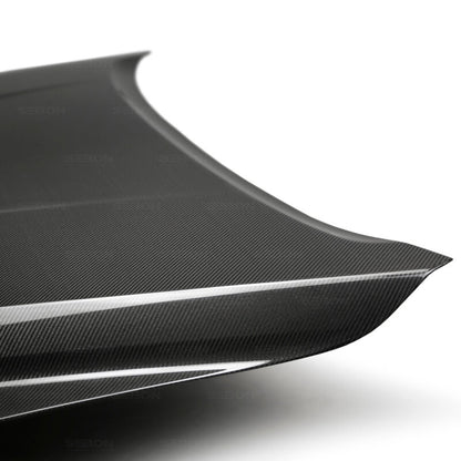 Seibon HD14TYTU-OE OEM-Style Carbon Fiber Hood for 2014–2020 Toyota Tundra
