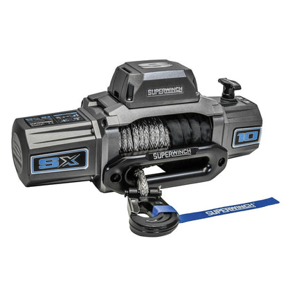 Superwinch SX10SR 1710201 10,000 lb 12V Winch with 80 ft Synthetic Rope