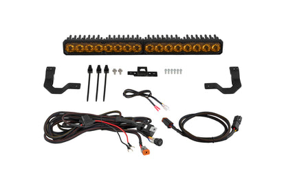 Diode Dynamics DD8059 Stage Series 30-Inch Sport LED Light Bar Kit for 2024-2026 Toyota Tacoma TRD Pro Grille, Yellow 3000K