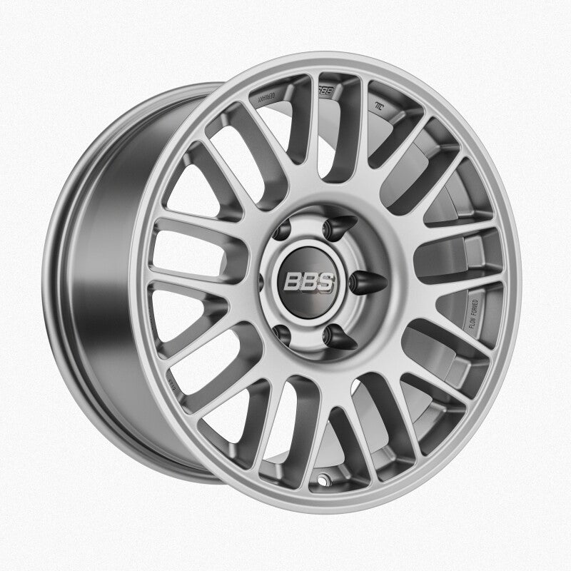 BBS TS-M 18x9-Inch Cast Wheel, 6x135 Bolt Pattern, +12 Offset, Satin Silver