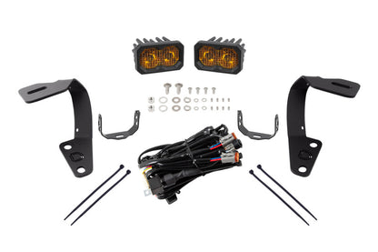 Diode Dynamics DD6751 Stage Series LED Ditch Light Kit for 2010-2024 Toyota 4Runner, Sport Yellow Combo