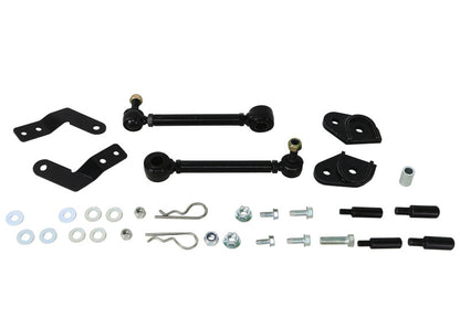 SuperPro TRC4314 Adjustable Quick-Release Sway Bar End Link Set for Jeep Gladiator JT