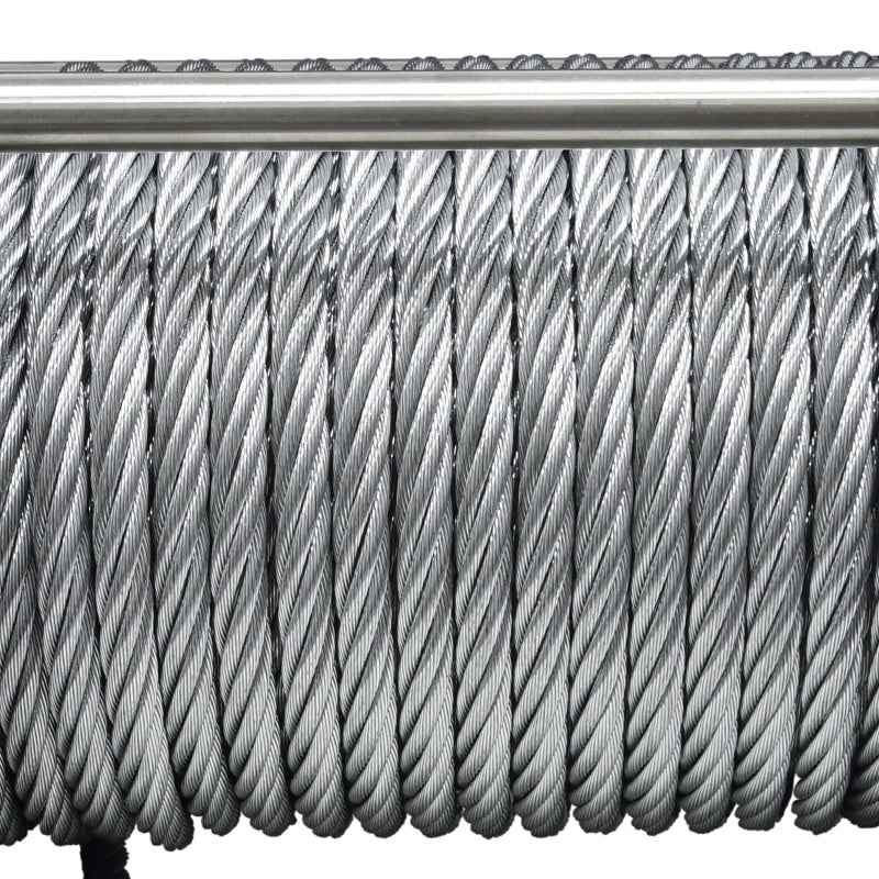 Superwinch Tiger Shark 9500 Winch, 12 Volt, 9,500 lb. Capacity, Steel Rope, Part Number 1595200