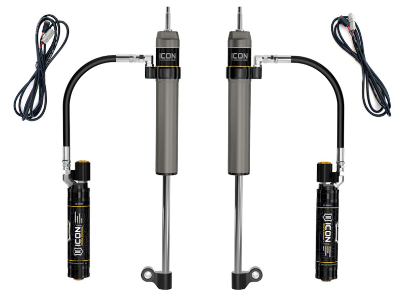 ICON 57826EP V.S. 2.5 Aluminum Series Rear Shocks with CDEV for 2016-2017 Toyota Tacoma