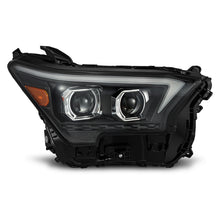 AlphaRex 23-24 Toyota Tacoma LUXX-Series LED Proj Headlights Blk w/Actv Light & Seq. Sig + DRL