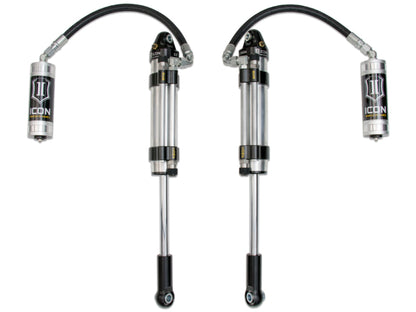 ICON 59922P Omega Series S2 2.5 VS Remote Reservoir Bypass Shocks for 2007-2021 Toyota Tundra, Pair