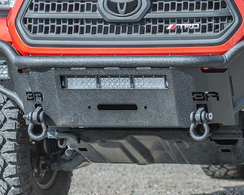 Body Armor 4x4 TC-19337 Desert Series Front Winch Bumper for 2016-2023 Toyota Tacoma